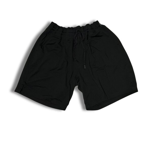 Mondetta XXL Black Moisture-Wicking Woven Shorts Stretch Waistband Drawstring Li - Picture 3 of 9